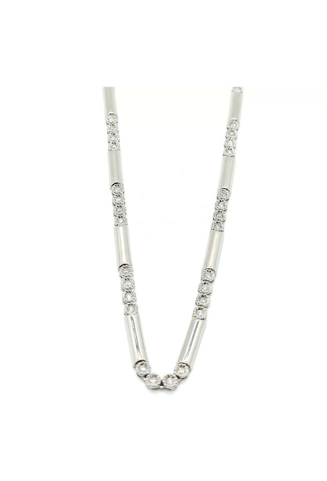 Diamonds platinum choker/necklace