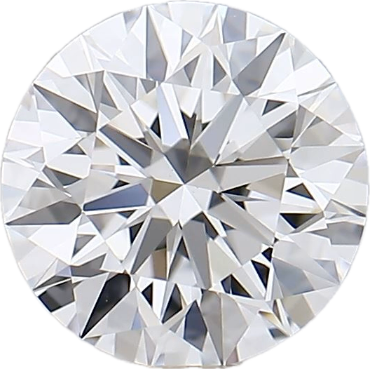 2.08 carats Heart and Arrows round lab grown diamond with IGI certificate