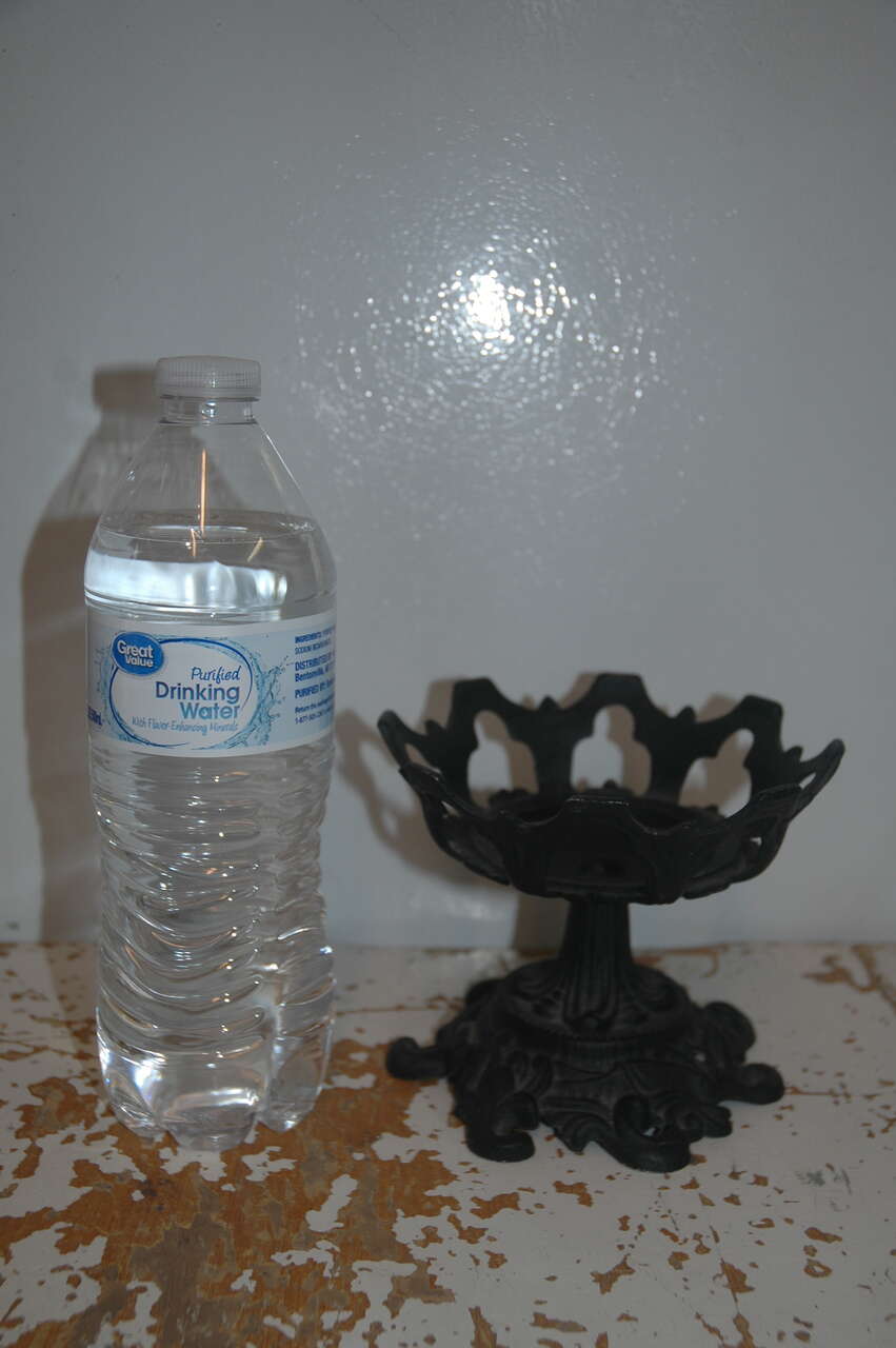 Table top Sconce for oil lamp, candle  or plant