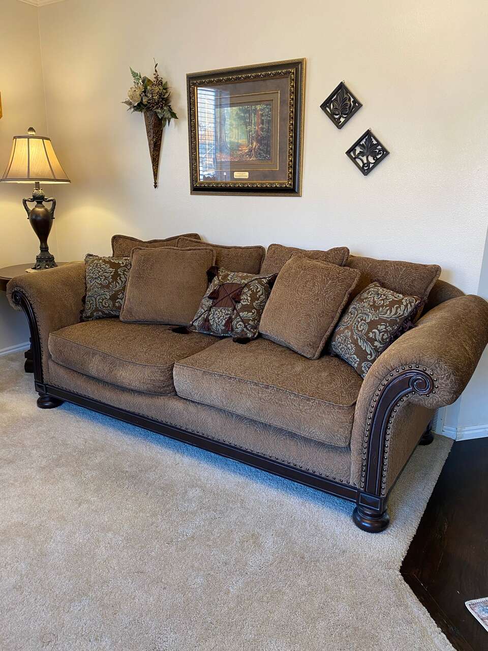 Comfortable, clean, couch & chair Furniture