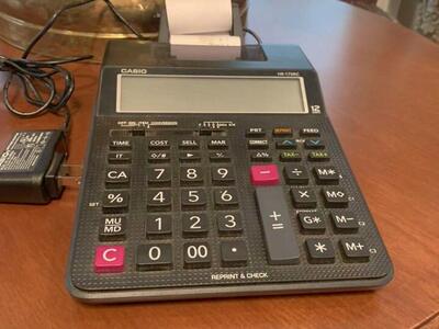 Casio adding Machine