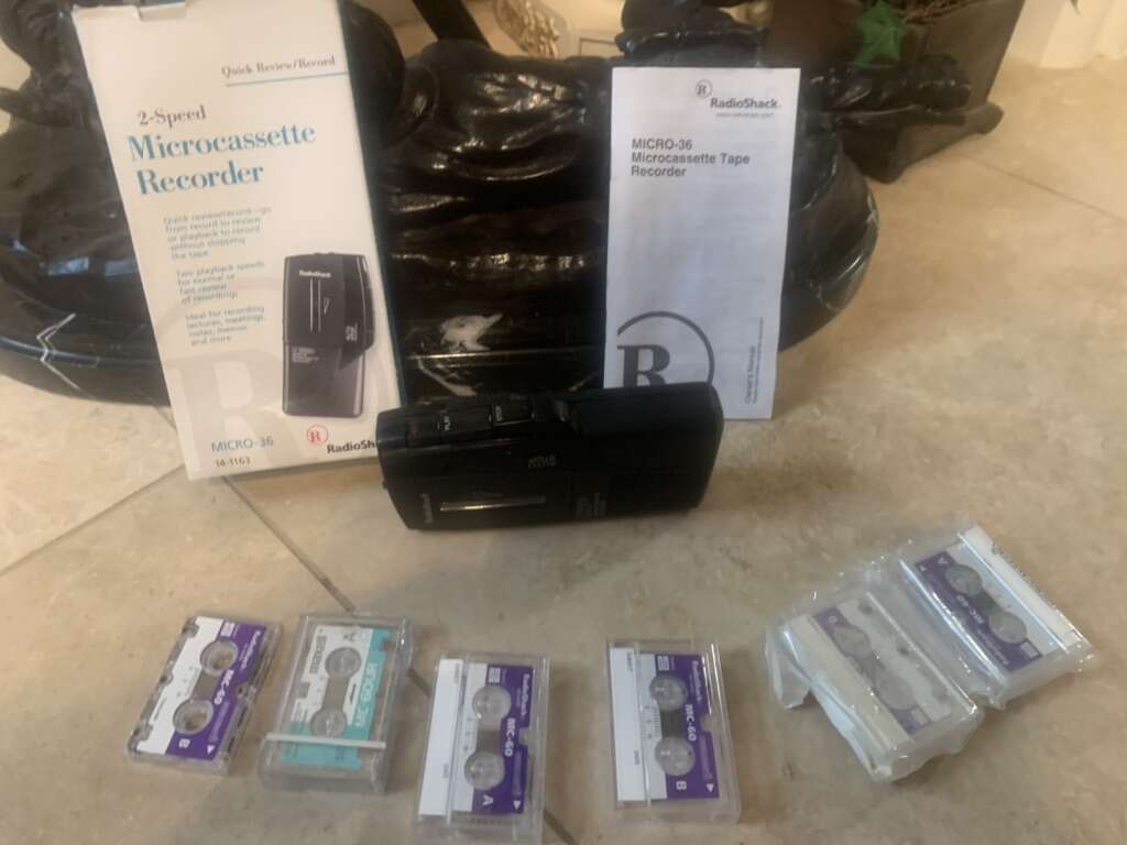 Microcassett Recorder