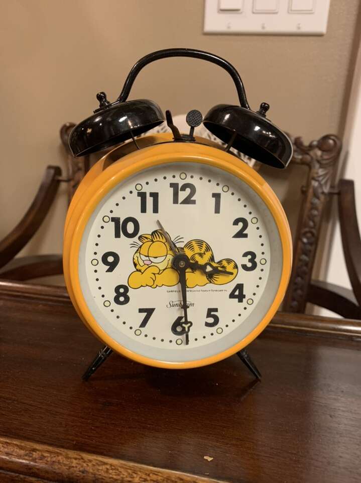 Vintage Garfield Clock