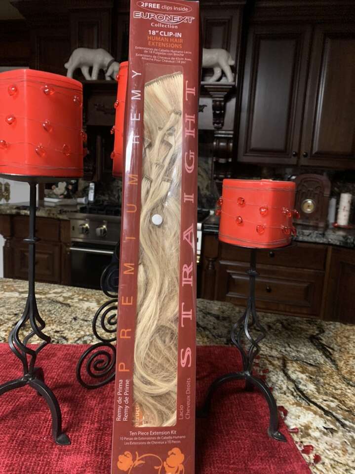 Eironext 18 Inch Human Hair Extensions