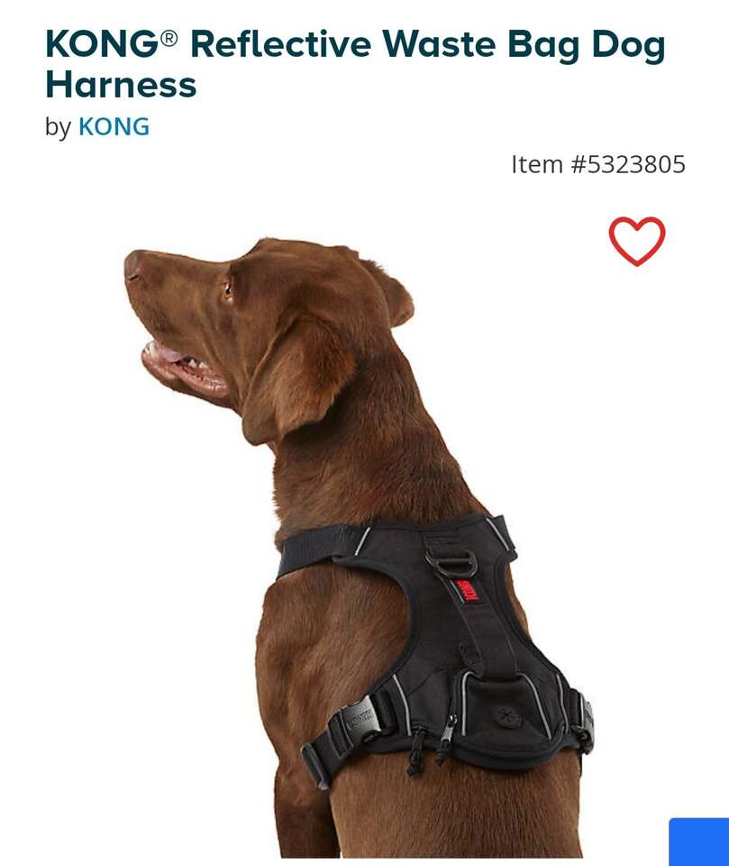 KONG® Reflective Waste Bag Dog Harness