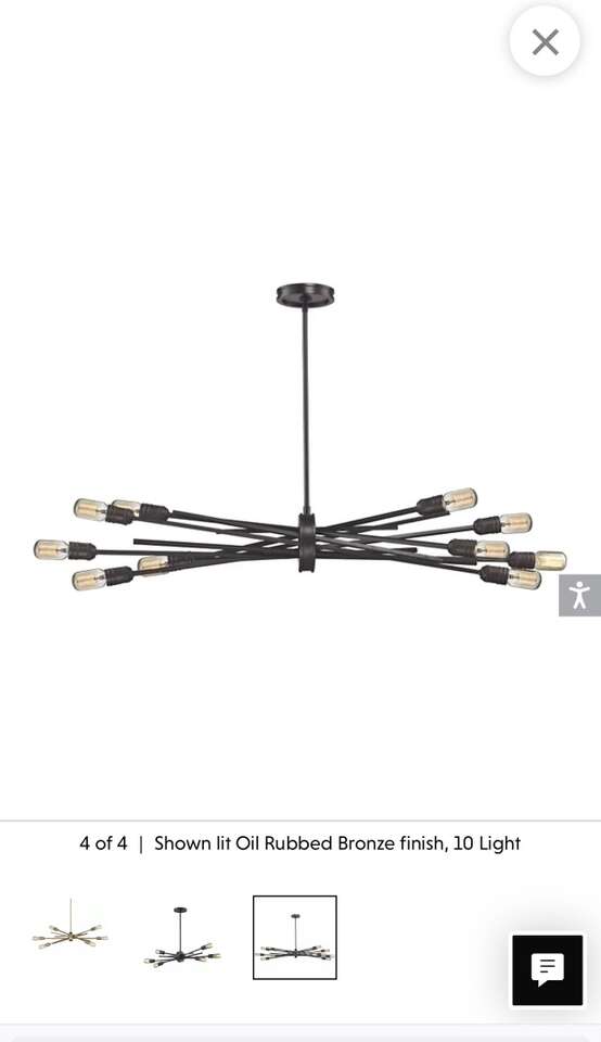 Elk Xenia 10 Light Chandelier