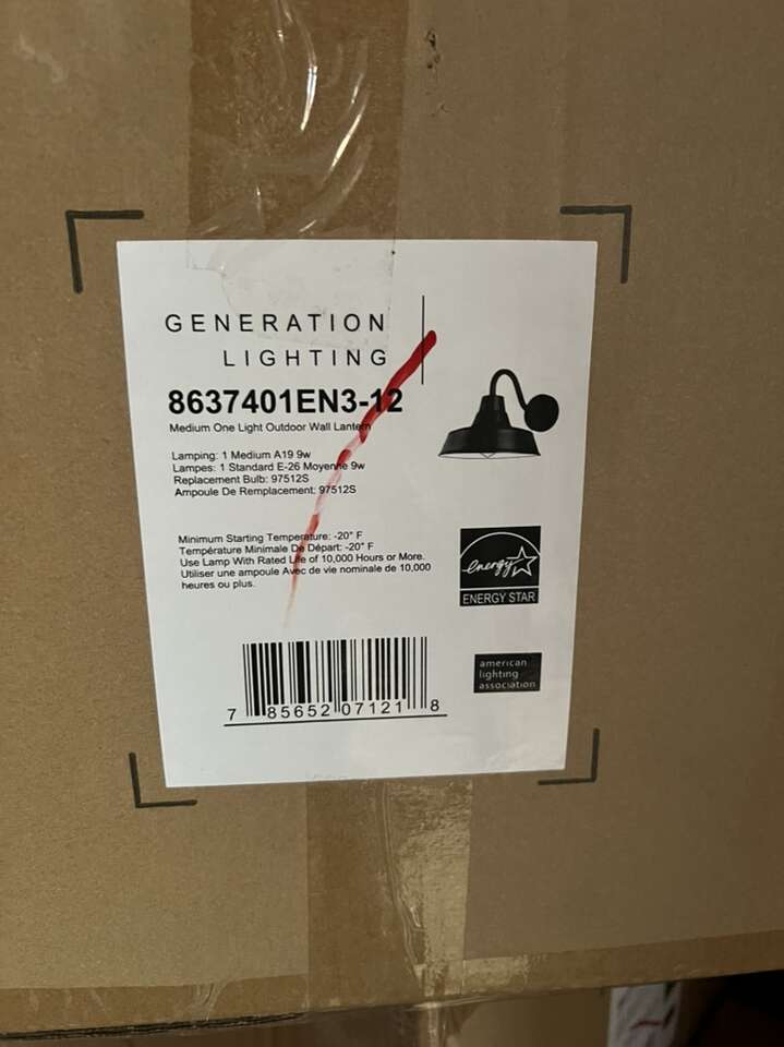 Generation Lighting Farmhouse 12 Outdoor Indoor