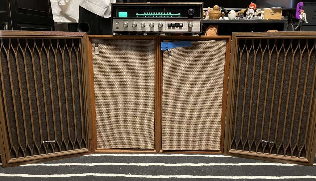 Kenwood KR-3200 & Kenwood KL-777 Vintage Bundle