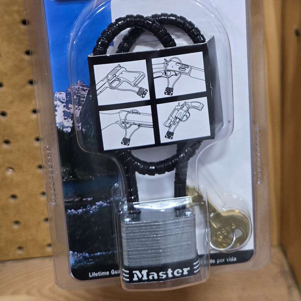 Gun, Rifle Pistol, Shotgun, Pellet Gun CABLE LOCK!