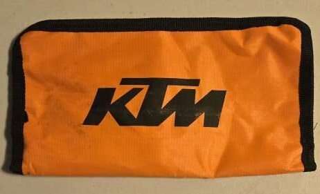 KTM Motorcycle Tool Bag OEM Tool Kit Oragnizer!!!!