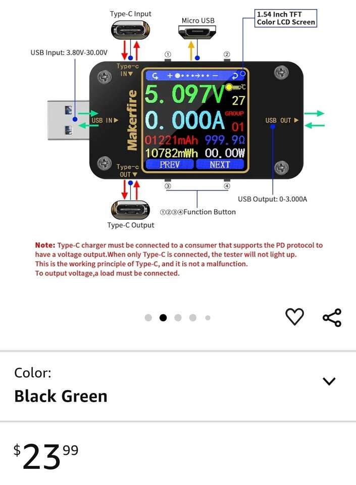 Cable Tester USB A B C Micro Mini Lightning Print