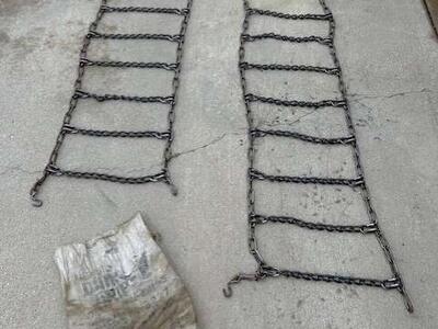 New - Quick Grip heavy duty tire chains - Model QG 3227 (1 set,2 ea)
