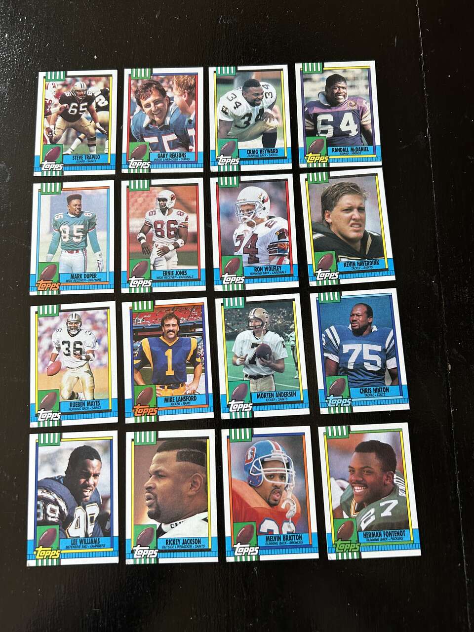 35 NFL  Football Trading Cards