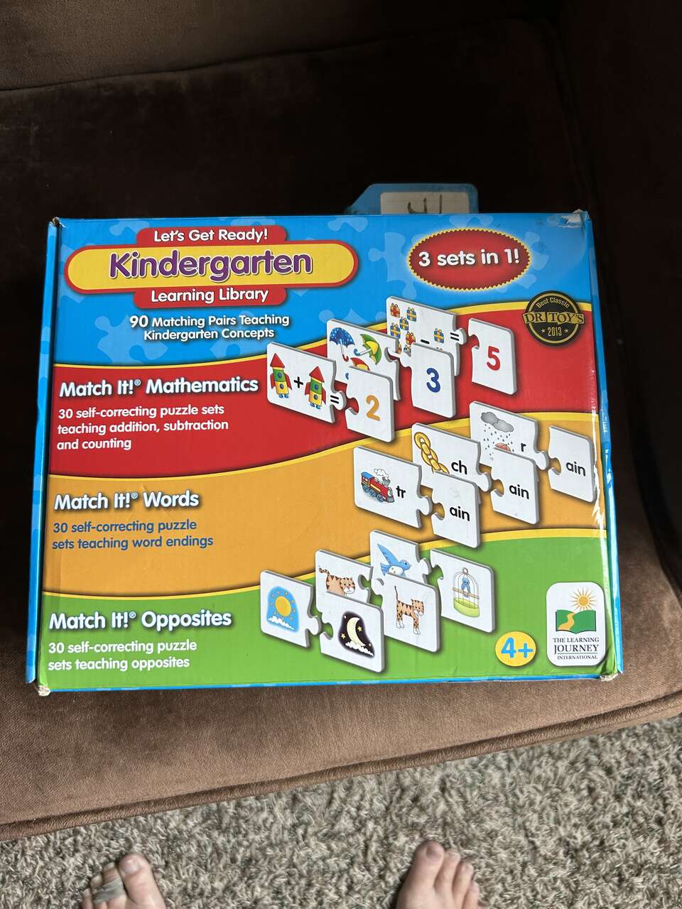Let's Get Ready! Kindergarten Learning Library Kit