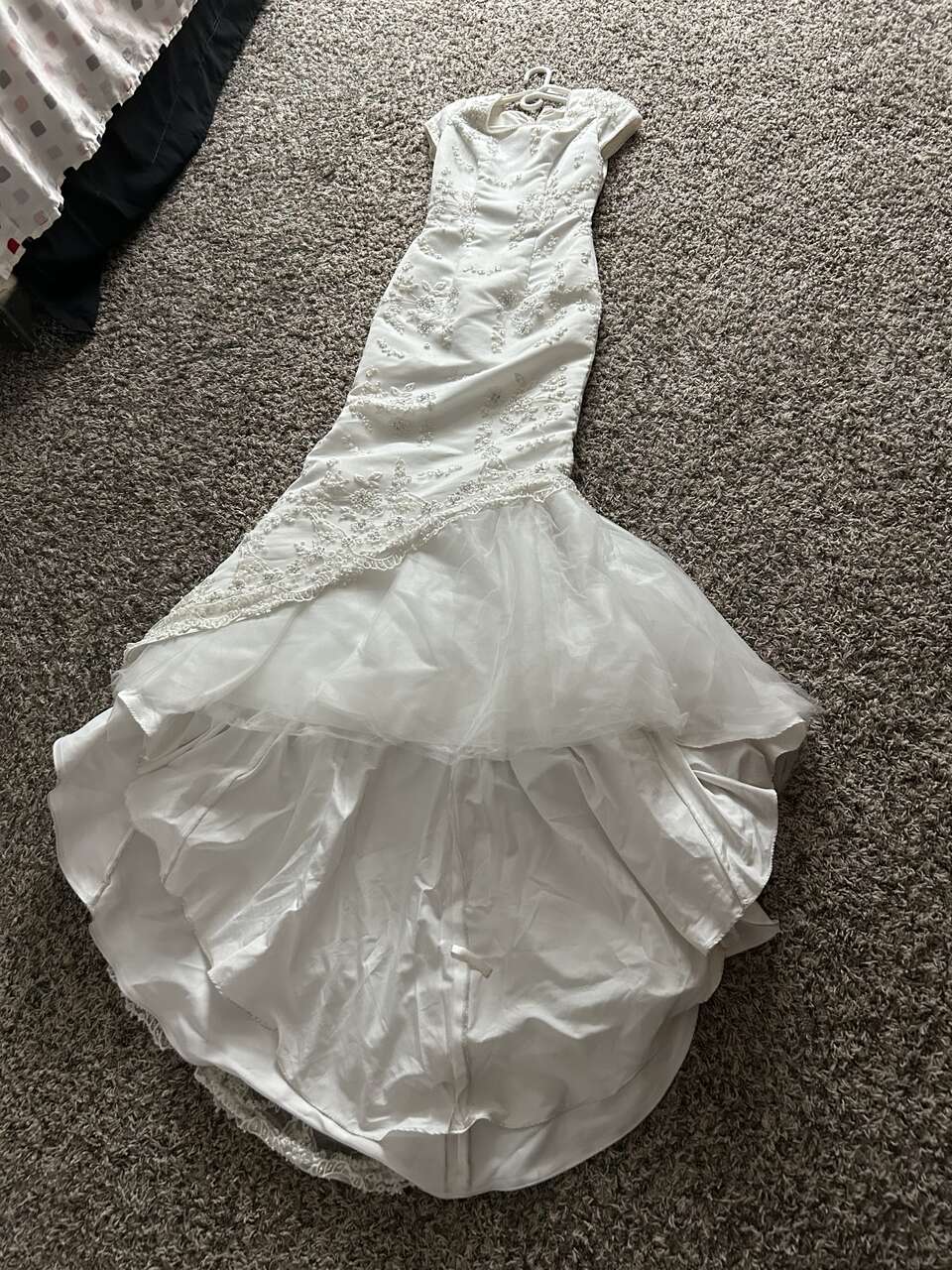 Wedding Dress Size 6 with Veil