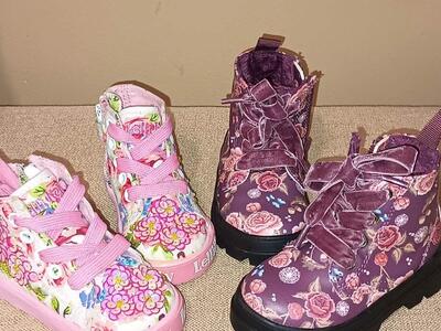 4.5 Baby Girl Lelli Kelly New H&M Sneakers Boots