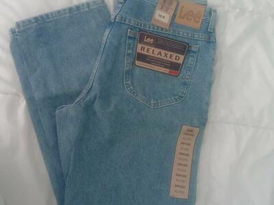 NEW - Men's Lee denim jeans 38x30
