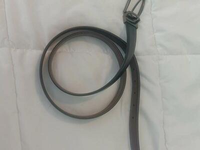 Men's reversible black/brown XL belt