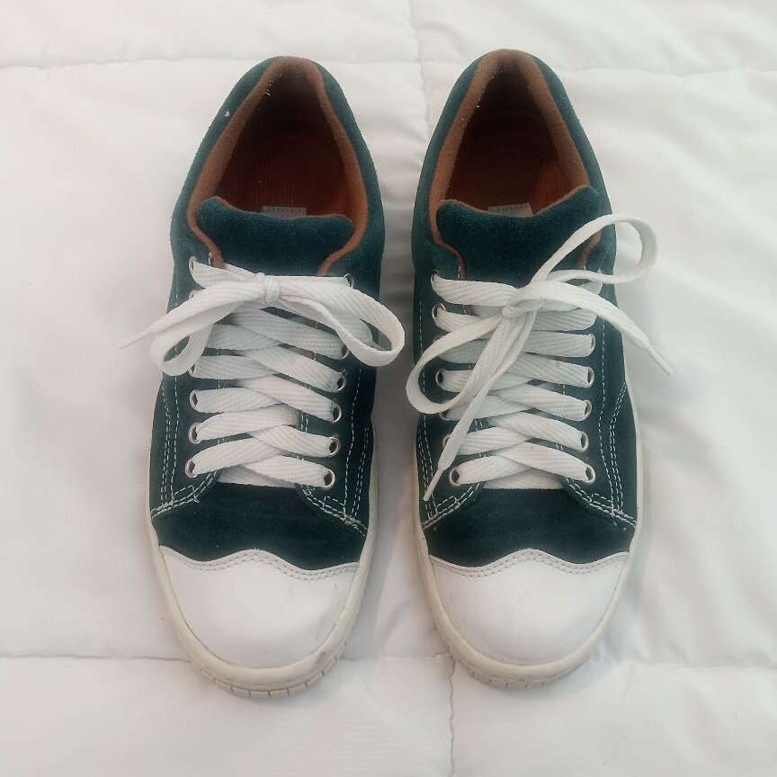 Men's 9M rag-Lan nz leather shoes