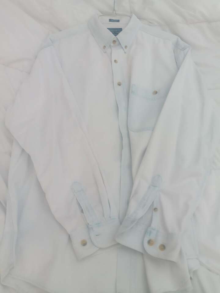 Men's XL chambray long-sleeved shirt
