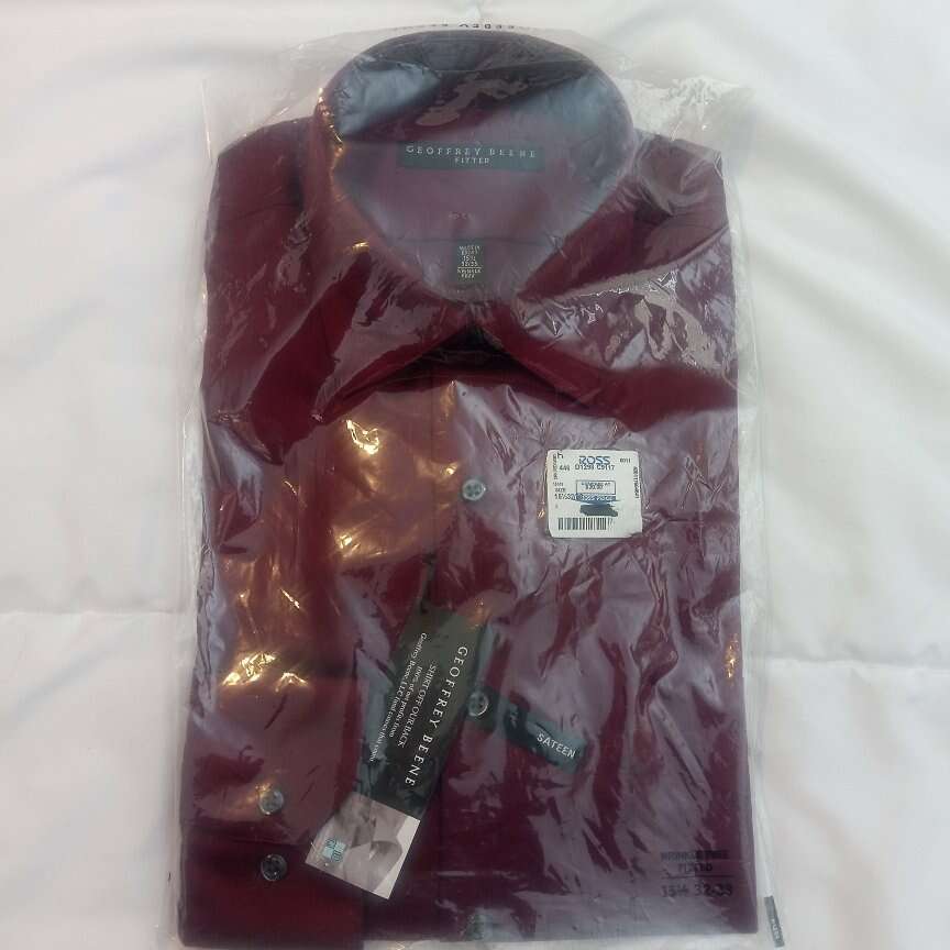 NEW Geoffrey Beene long sleeve shirt