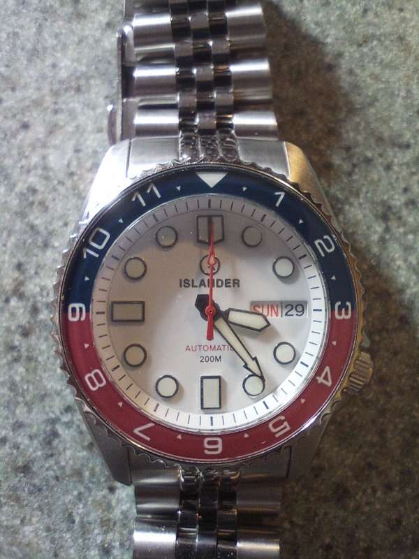 Islander ISL-151 Automatic "PAN AM" watch