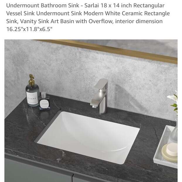 Undermount Porcelain Sink