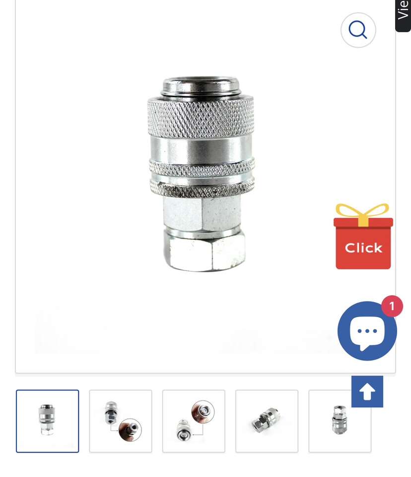 Hydraulic Pressure Test Kit Quick Connector