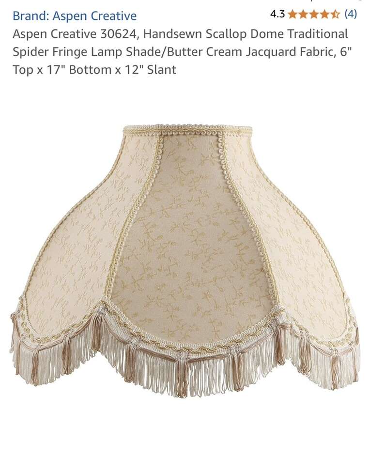 Aspen Creative 30624 Lamp Shade