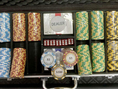 Monte Carlo Poker Chip Set 500 Count!