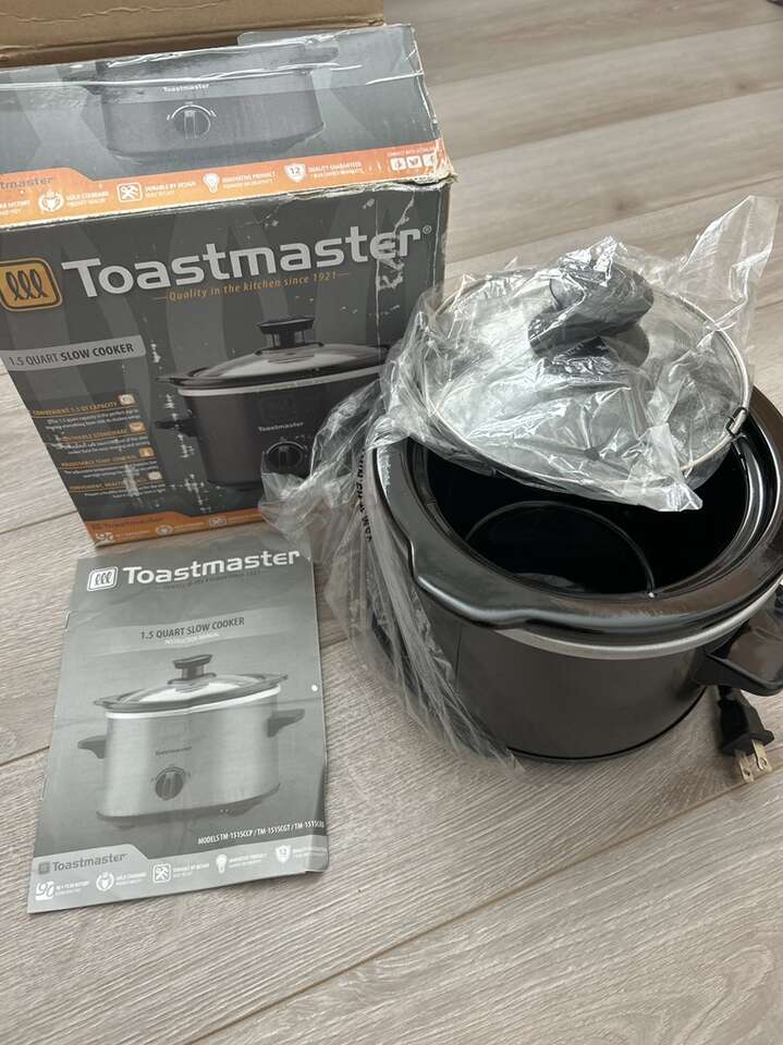 Toastmaster Mini Slow Cooker Crockpot 1.5 Quart