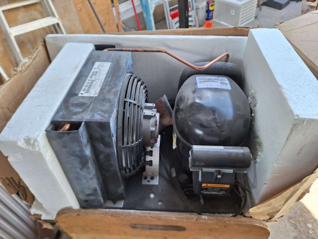 ac unit for pop machines