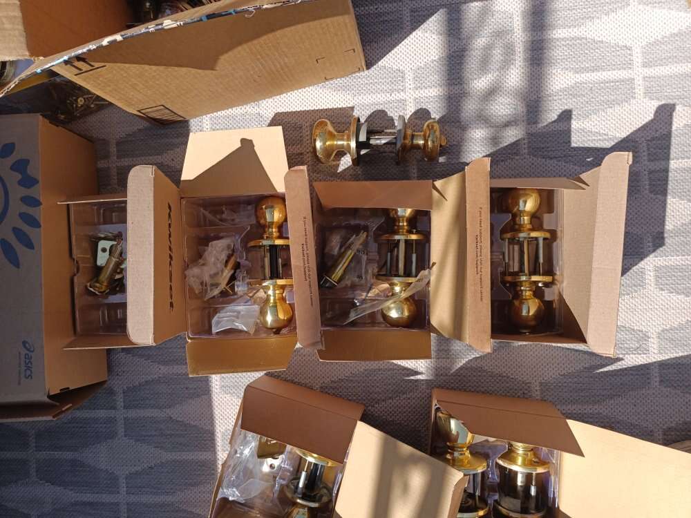 Various Brass Door Knobs