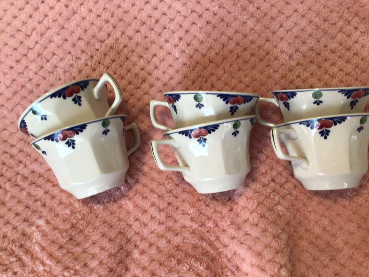 ADAMS CHINA CO. English ironstone cups 13 available EXC