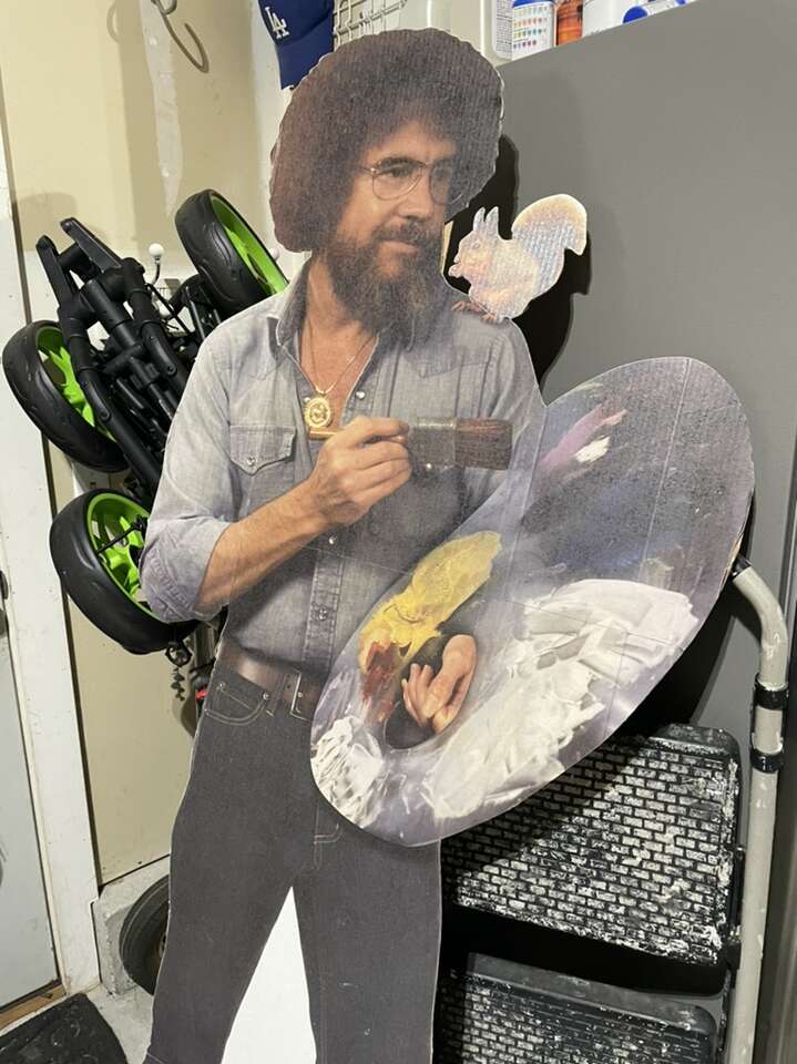 Bob Ross Cardboard Cut Out General