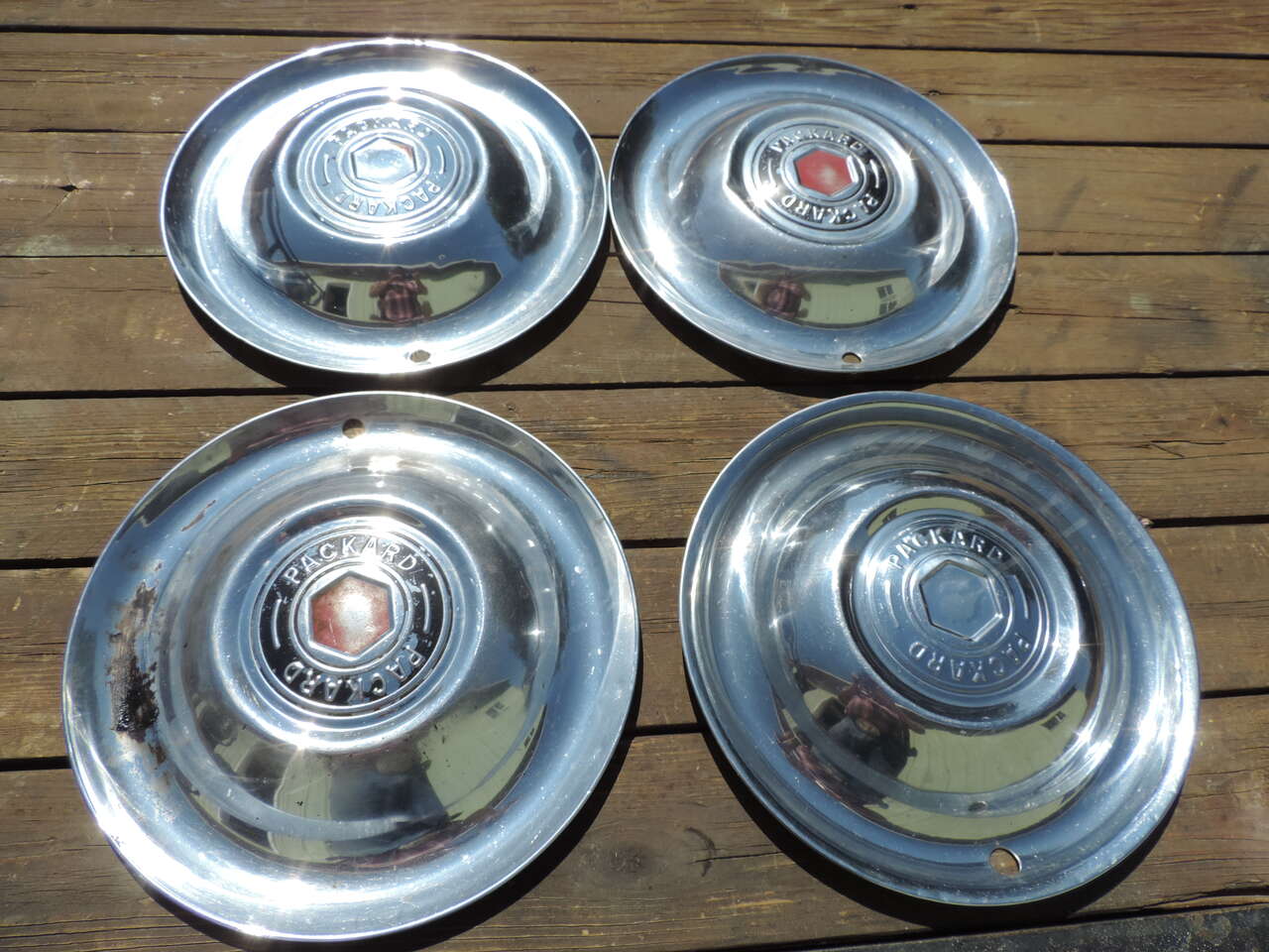 1951-54 Packard Deluxe Hub Caps