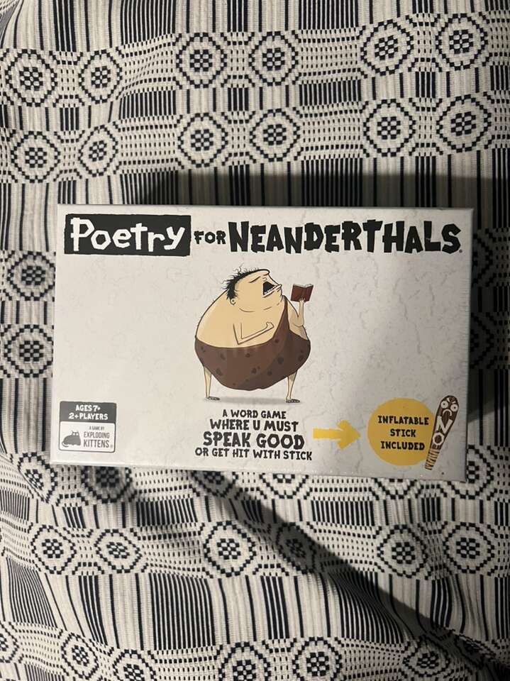 POETRY FOR NEANDERTHALS CARD GAME