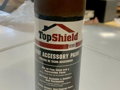 TopSheild / roof accessory paint / 6 cans / Brown