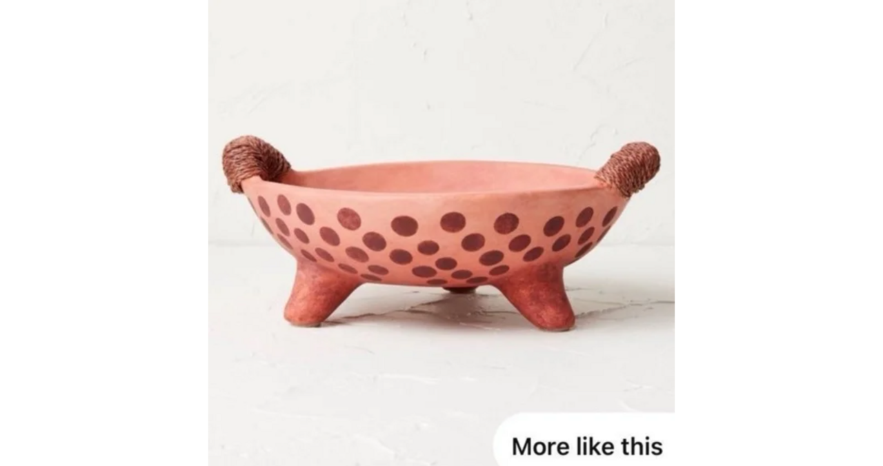 Polka Dot Bowl Red - Opalhouse designed with Jungalow