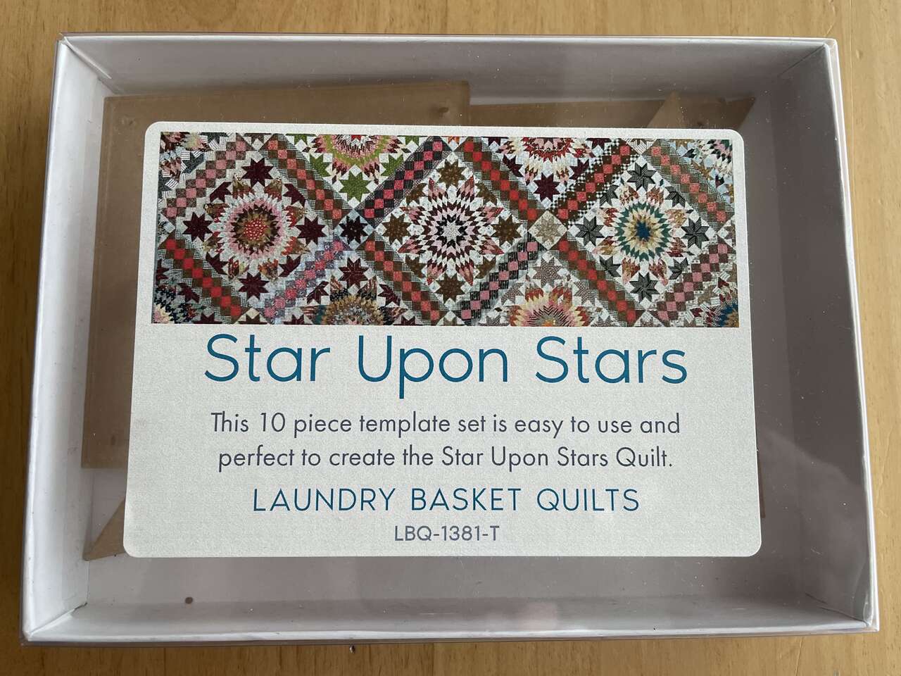 Star Upon Stars 10 piece quilt template