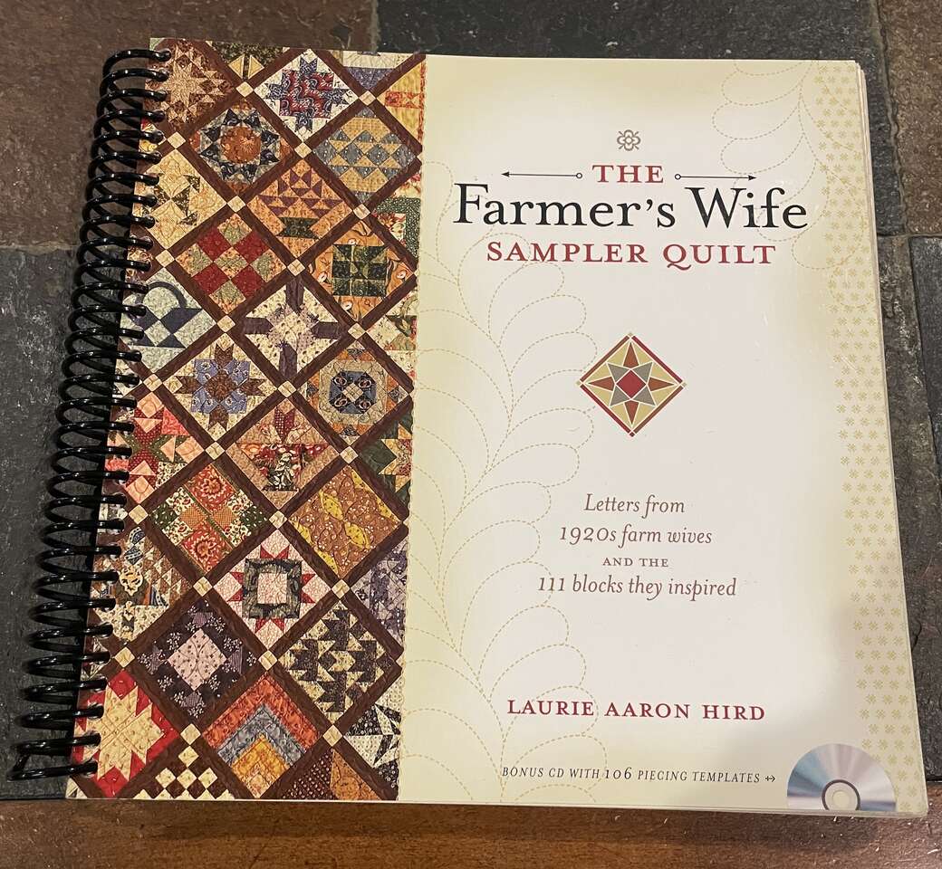 The Farmer's Wife 1920s Sampler Quilt Book Laurie Aaron Hird #Z2991