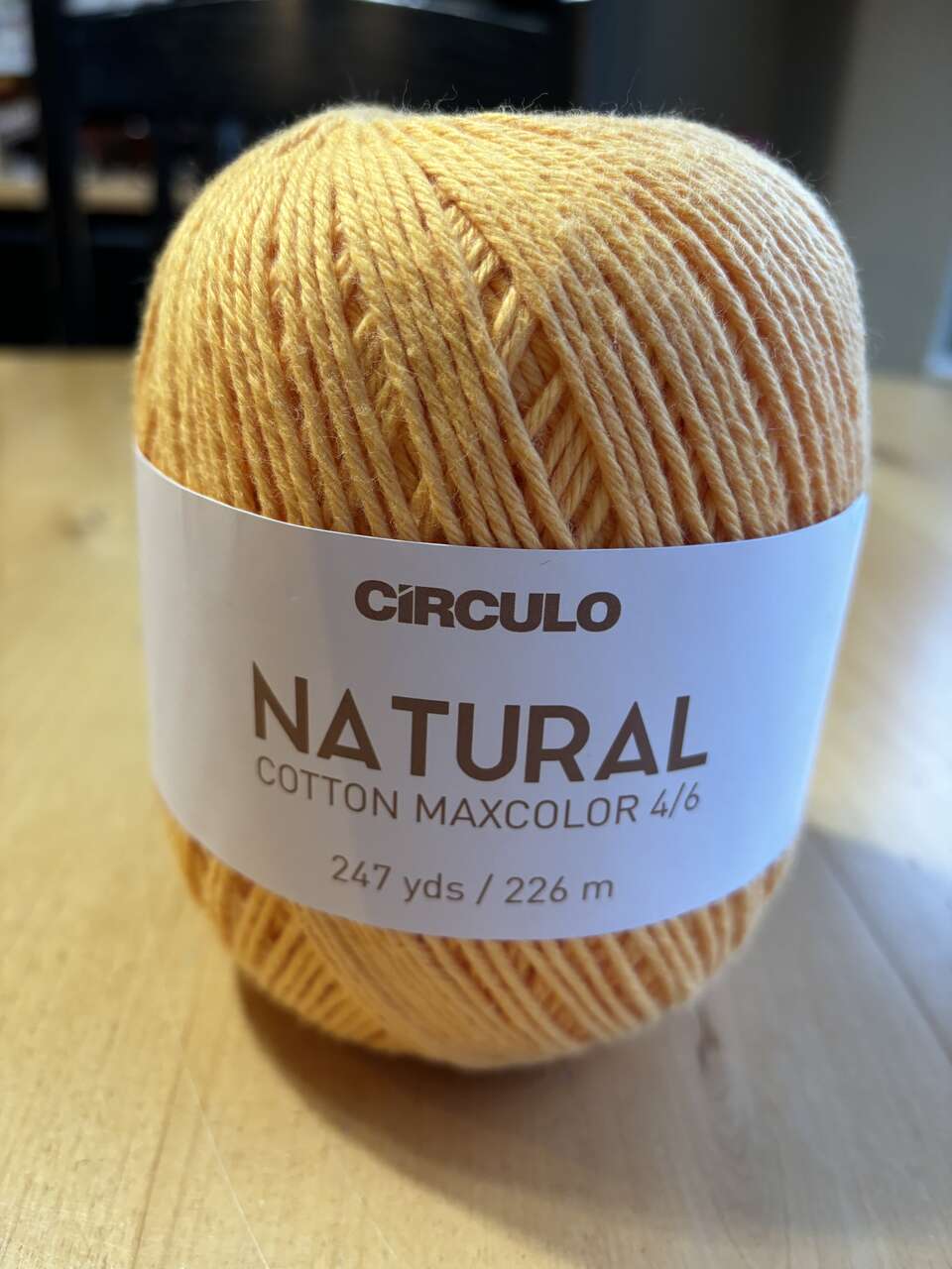 Natural Cotton Maxcolor 4/6 by Circulo Yarn