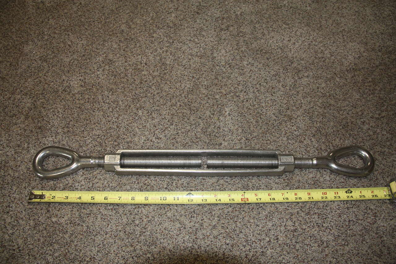 Forged Eye & Eye Stainless Turnbuckle