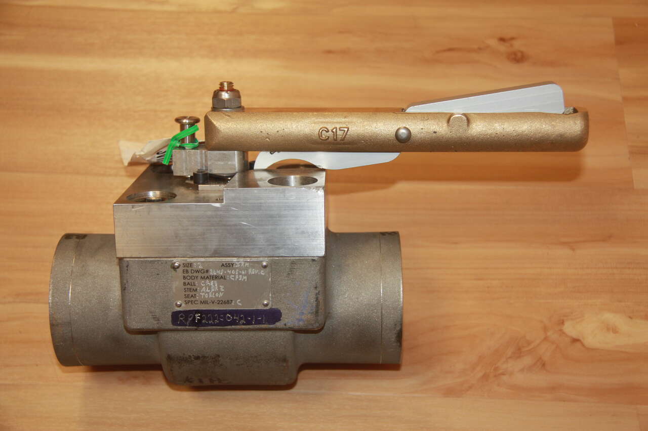 2" Stainless Steel High Pressure Ball valve
