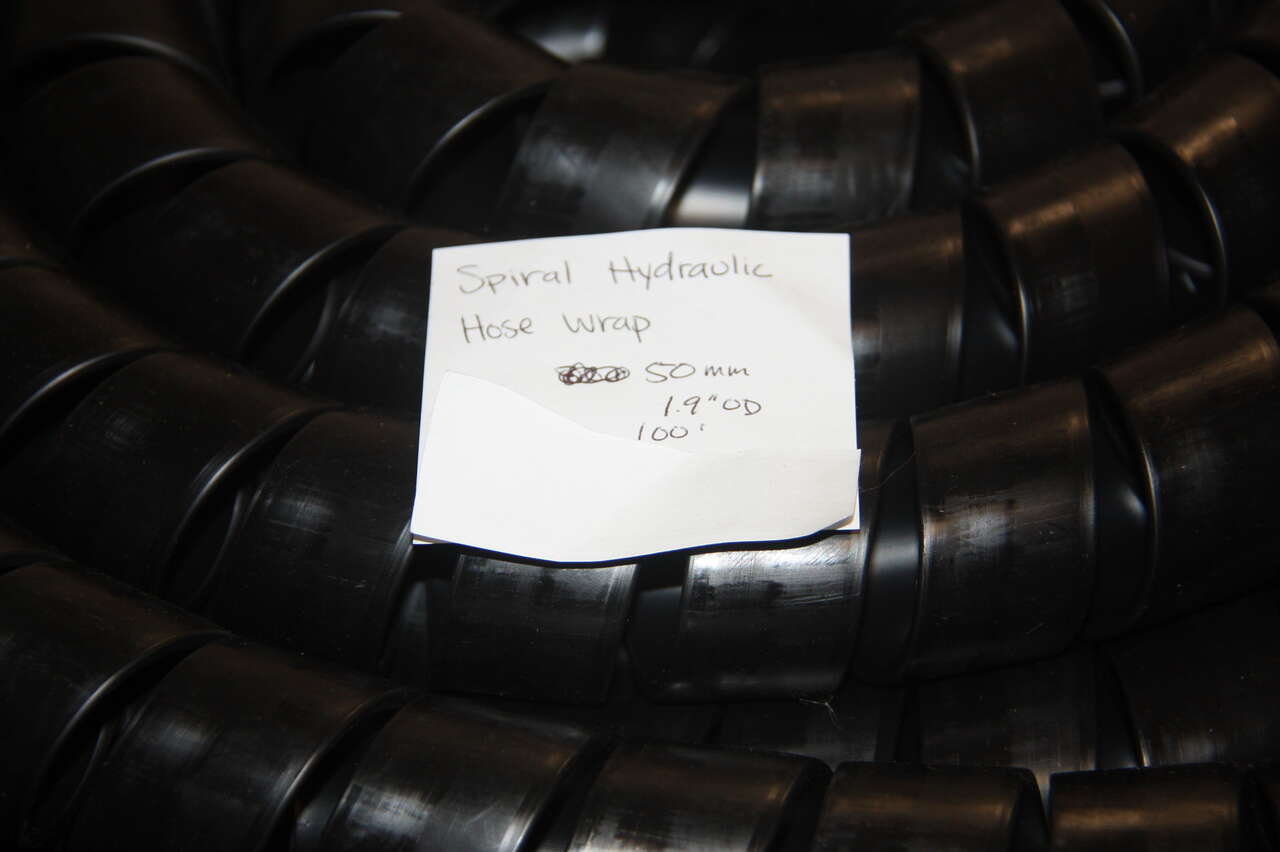 Heavy Duty Hydraulic Hose Spiral wrap 50 mm x 1.9" Outer diameter 100'