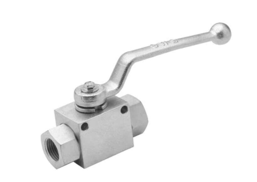 HIGH PRESSURE 2-WAY BALL VALVE, SAE-16 FEMALE PORTS - DE2-16-SAE