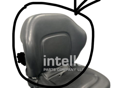 Toyota forklift/Skidsteer part Toyota part number 53713-U2230-71 SEAT SUB-ASSY BACK