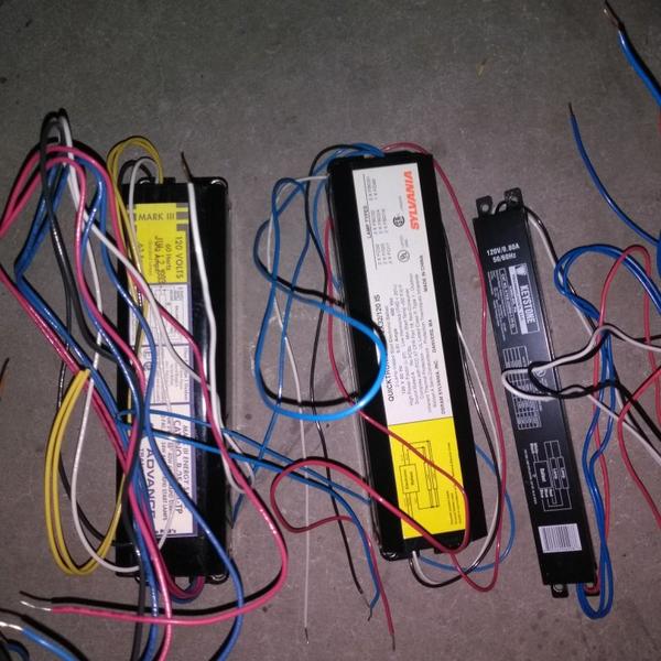 Working Fluorescent Light Ballast, Each