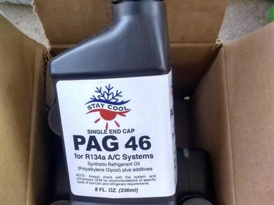 PAG 46 Oil for R134a A/C Systems, Each