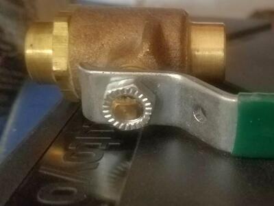 Watts ½" Copper Ball Valve